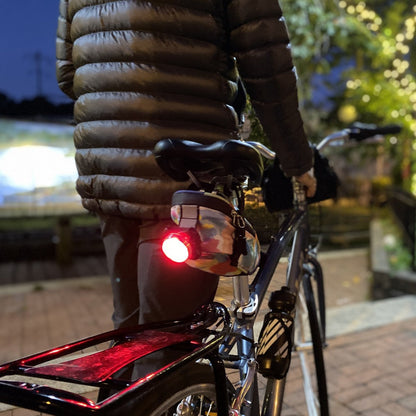 Rechargeable Clip-on Bike Light 2-Pack by Po Campo