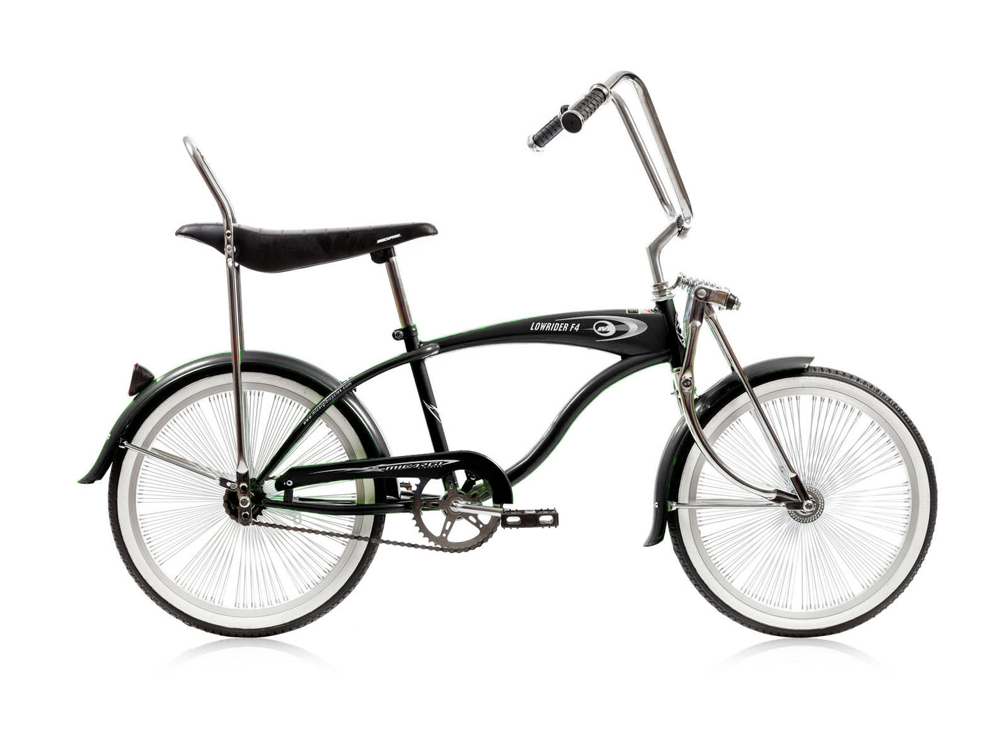 aztlan lowrider bicycle inc Micargi Lowrider F4 20" Cruiser Bike Banana Seat |All Around E-Bikes