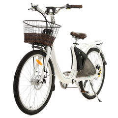 Ecotric Lark Electric 500 Watt City Bike For Women