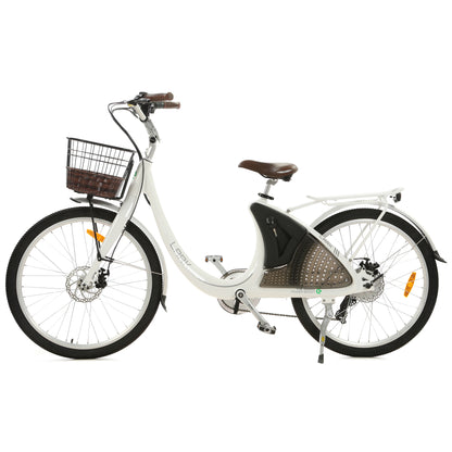 Ecotric Lark Electric 500 Watt City Bike For Women