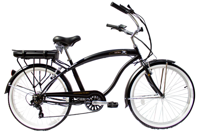 Micargi Luna Men's Electric Bicycle 350w 48v Vintage Style