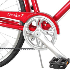 Tracer Osaka 700c 7Sp Hybrid City Bike