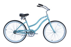 Pantera 26″ Single-Speed Stainless Steel Beach Cruiser Women’s Bicycle
