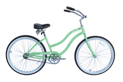 Pantera 26″ Single-Speed Stainless Steel Beach Cruiser Women’s Bicycle