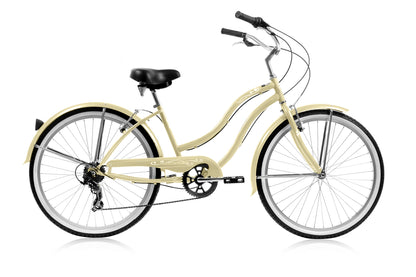 Pantera 26" Seven Speed Step-Through Beach Cruiser Bicycle