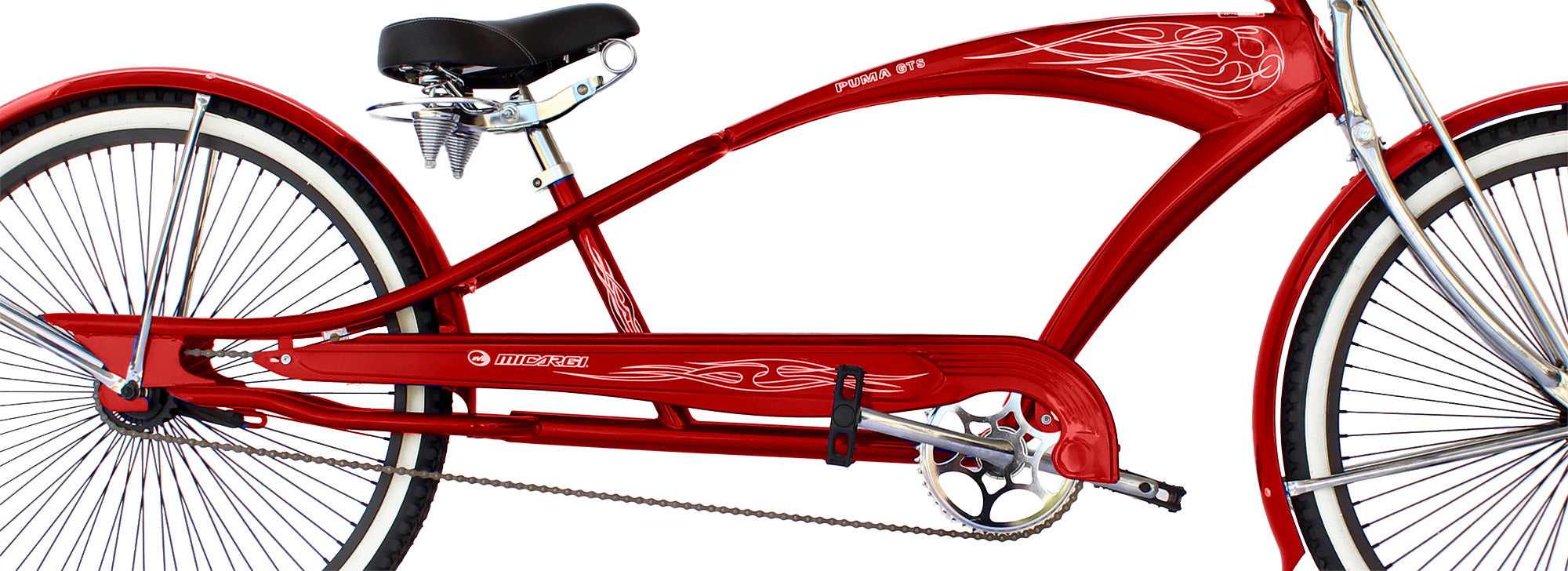 Micargi Puma GTS 26″ Stretch Cruiser Bicycle