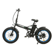 Ecotric Power Sport 48V Folding Fat eBike with LCD
