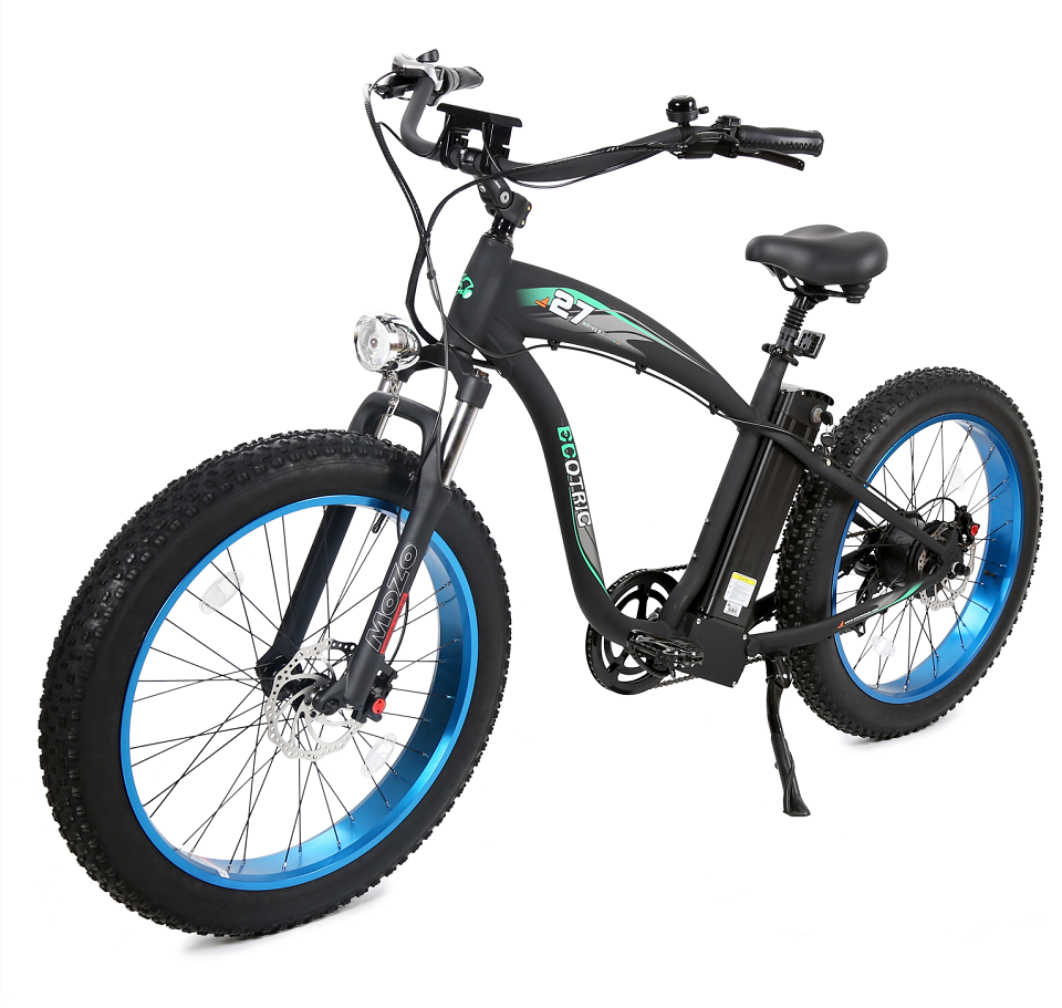 Ecotric hammer electric fat best sale tire beach snow bike