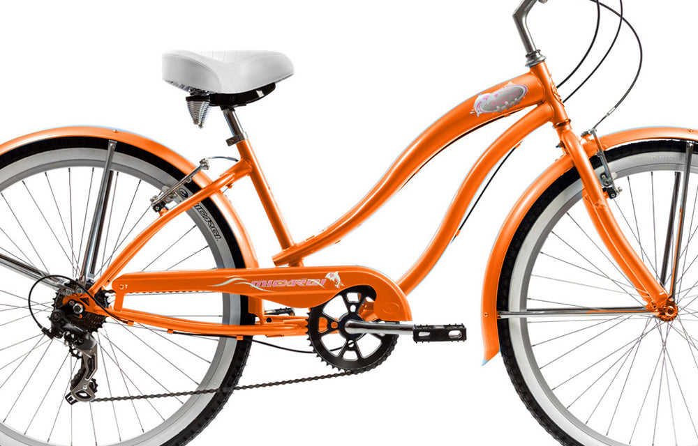 26″ Micargi Rover 7 Speed Women’s Beach Cruiser Shimano RS35 V-Brake ...