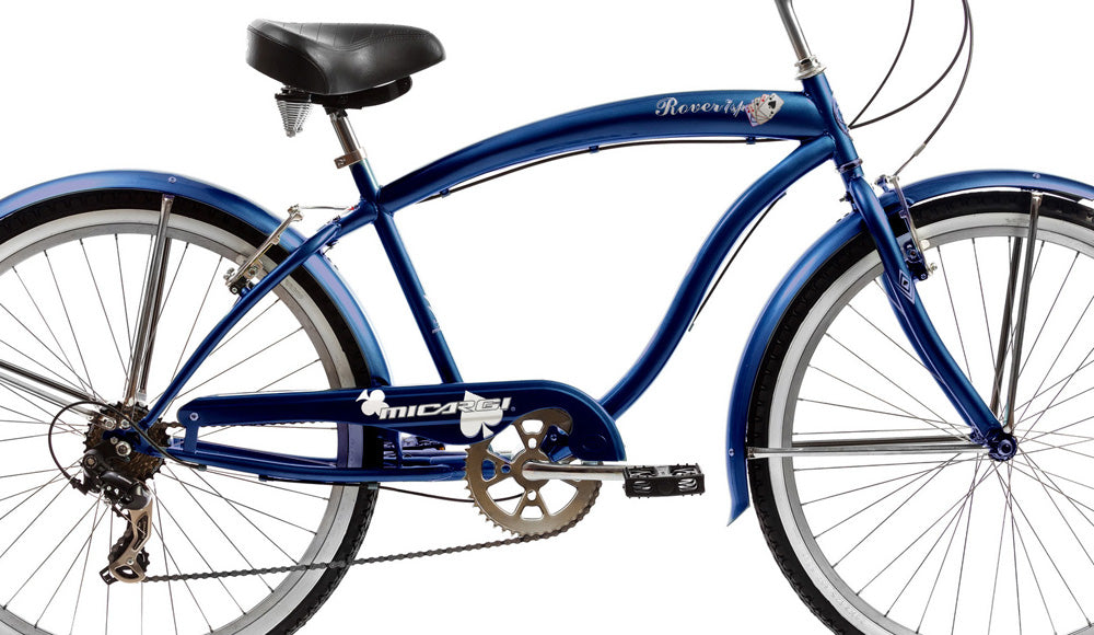 26″ Micargi Rover 7 Speed Men's Beach Cruiser Shimano RS35 V-Brake ...