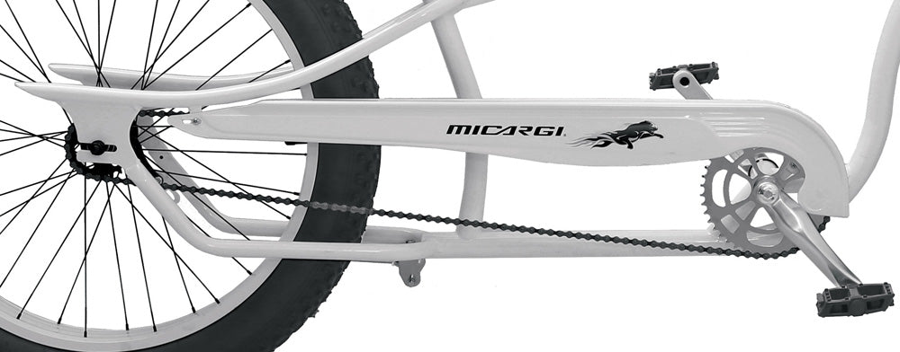 Micargi Seattle Single Speed Stretch Cruiser Bike
