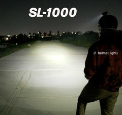SL-1000 Helmet Single Pack by ShredLights