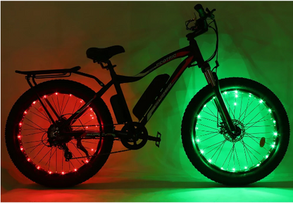 Ecotric Bicycle Spoke Lights