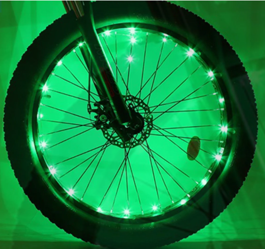 Ecotric Bicycle Spoke Lights