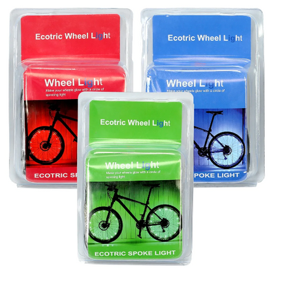 Ecotric Bicycle Spoke Lights