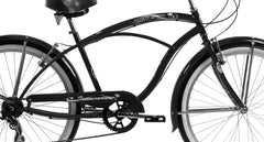 24″ Tahiti Retro Handlebar 7 Speed Shimano Shifter Coaster Brakes Beach Cruiser Bicycle