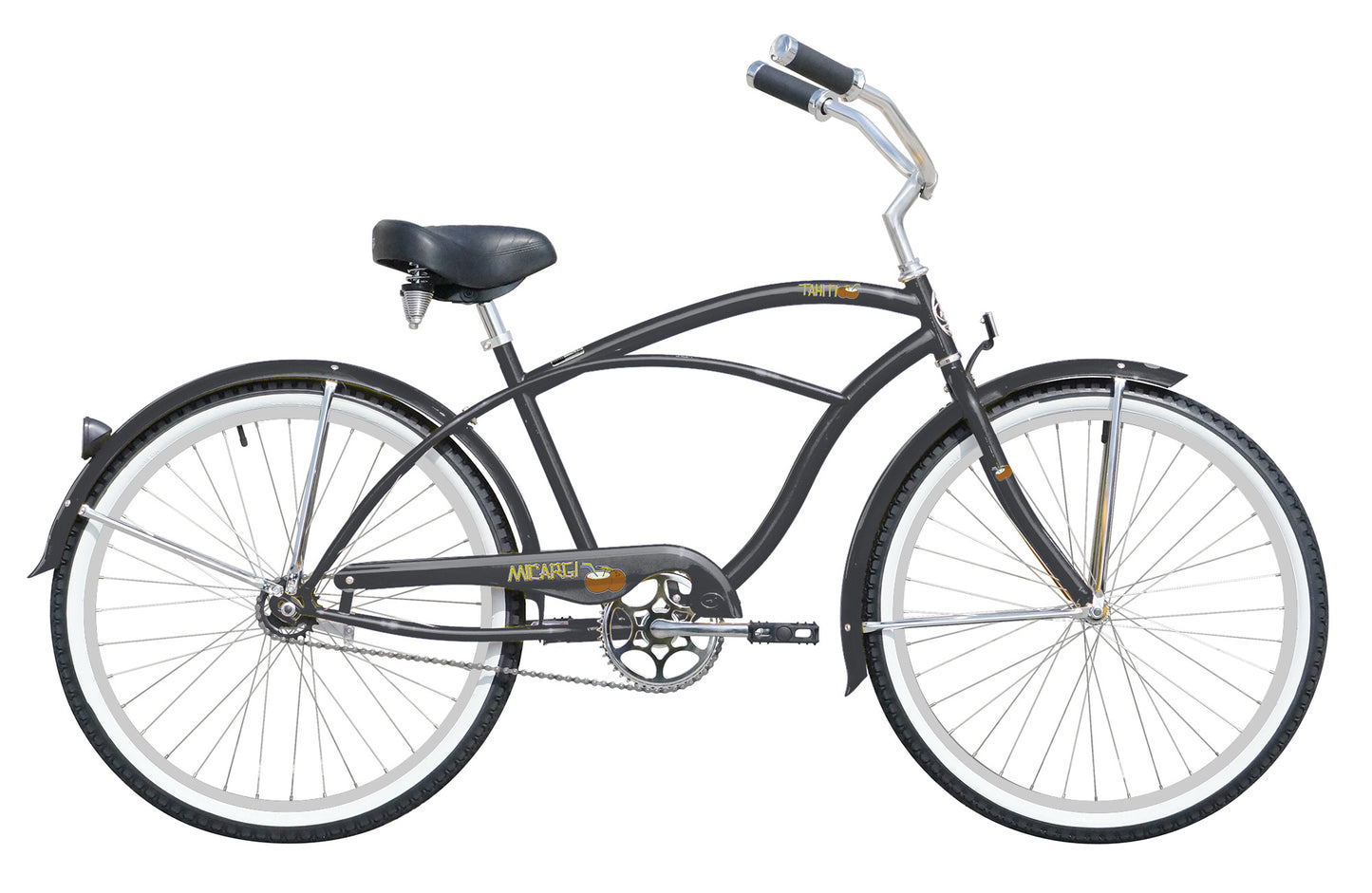 Micargi TAHITI-M 26 in. Tahiti Men's Beach Cruiser Bicycle