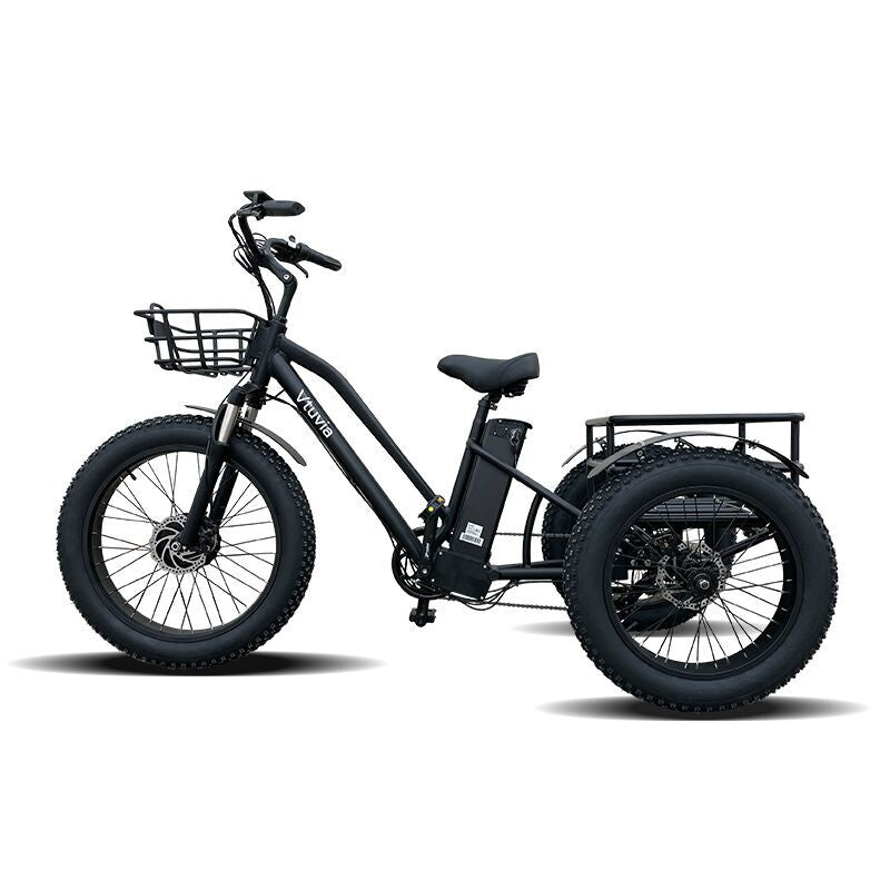 electric trike bicycles VTUVIA FT-2 Adult Tricycle – All Around E-Bikes