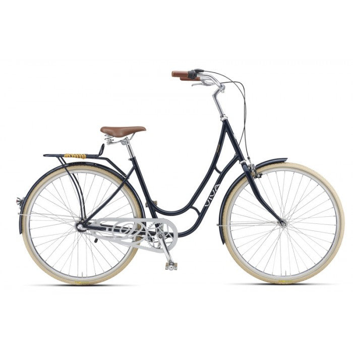 Viva Juliett 3 Metallic Blue 47 cm City Cruiser 700 C Bicycle Step Through