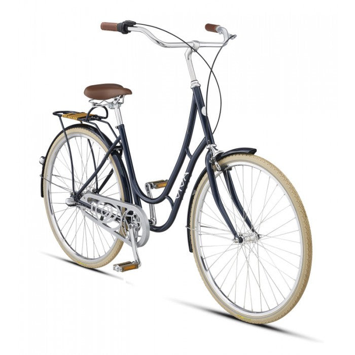 Viva Juliett 3 Metallic Blue 47 cm City Cruiser 700 C Bicycle Step Through