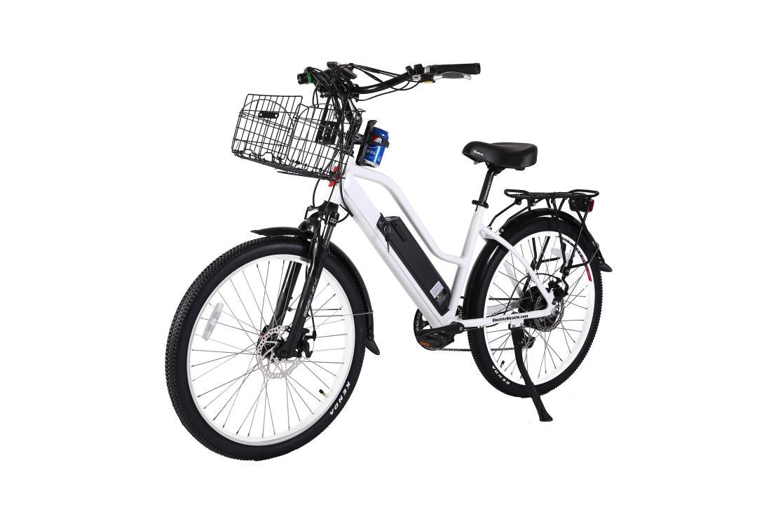 Catalina Electric Step-Through Beach Cruiser Bicycle 48 Volt Lithium Powered  X-Treme