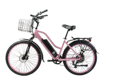 Catalina Electric Step-Through Beach Cruiser Bicycle 48 Volt Lithium Powered  X-Treme