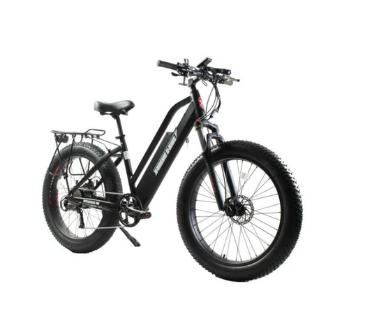 X-Treme Boulderado 48V Fat Tire Step-Through Electric Mountain Bicycle