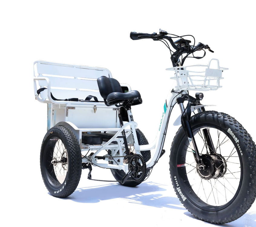 Electric bike with back seat on sale