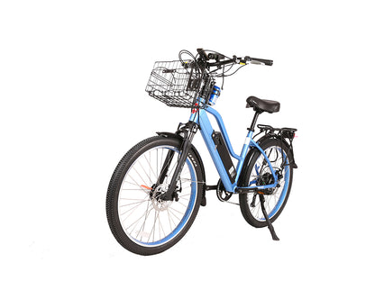 Catalina Electric Step-Through Beach Cruiser Bicycle 48 Volt Lithium Powered  X-Treme