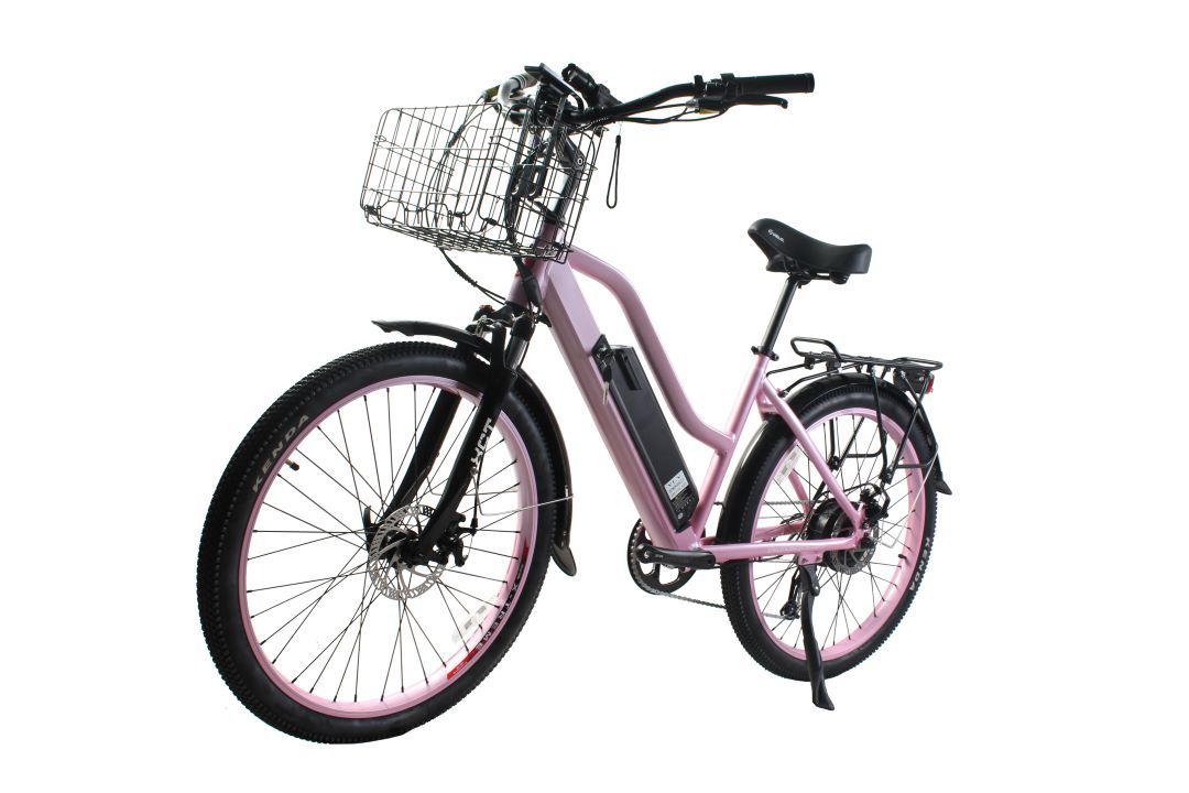 Catalina Electric Step-Through Beach Cruiser Bicycle 48 Volt Lithium Powered  X-Treme