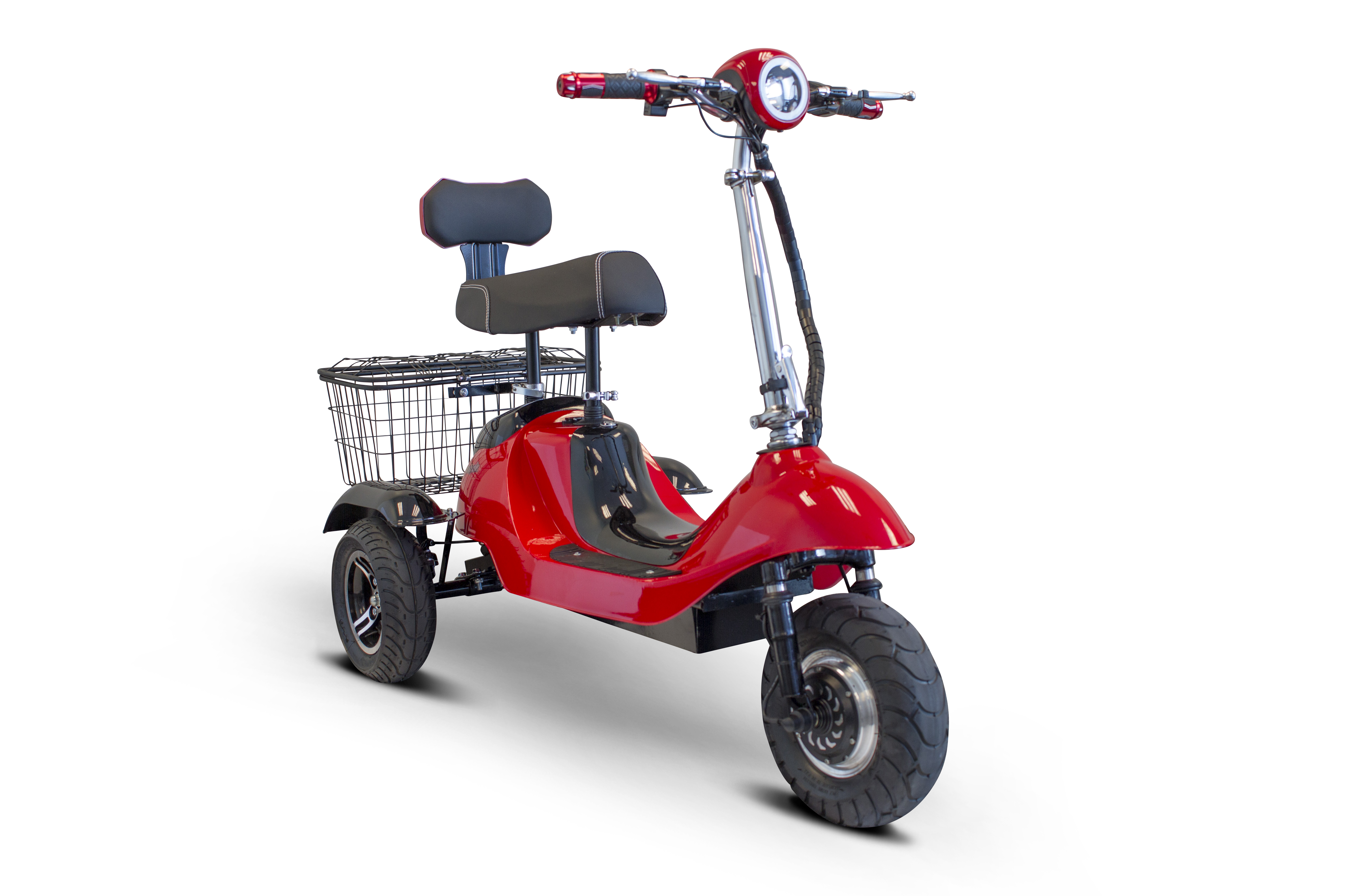 EW-19 500W High Speed Long Range Scooter 48V with Rear Basket