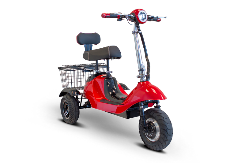 EW-19 500W High Speed Long Range Scooter 48V with Rear Basket