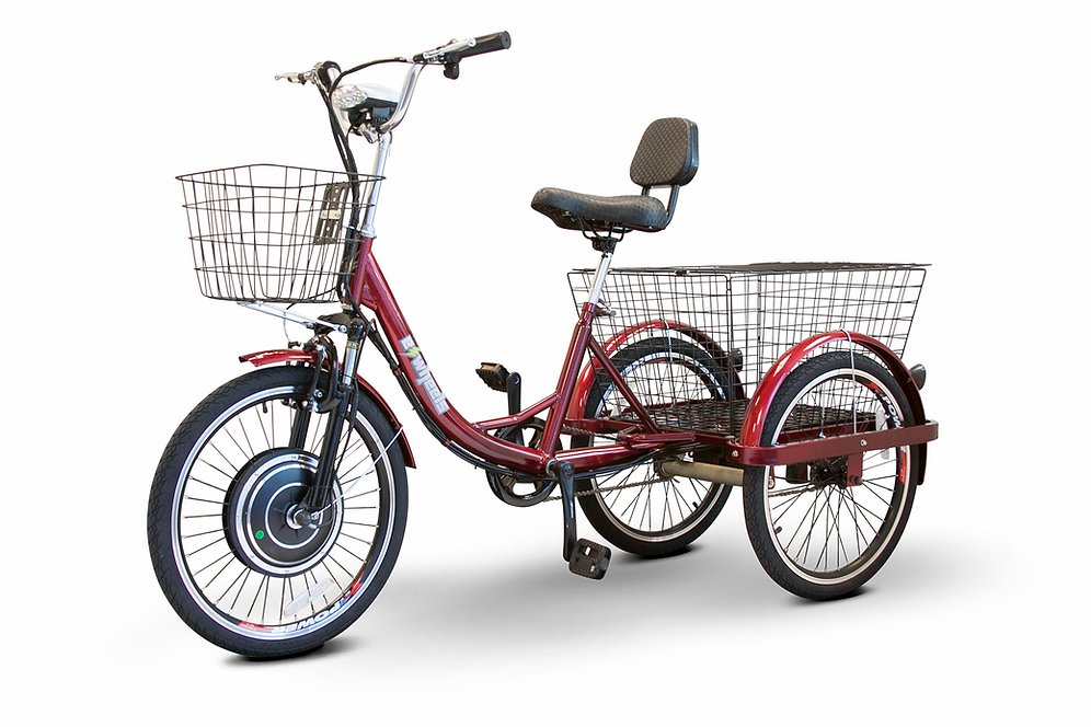 EW-29 500W Three Wheel Trike w/ Electric or Pedal Option 48V