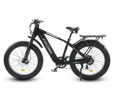 Ecotric Explorer 26" 750W 48V Fat Tire Electric Bike w/ Rear Rack