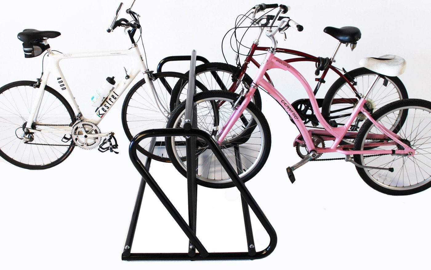 Dual Use Parking Stand: 5 or 10 Bikes Hollywood Racks PS10HD