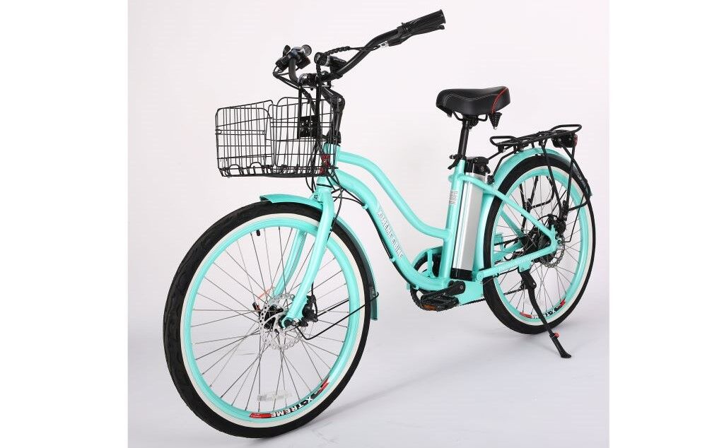 350 w e-bike mint green 