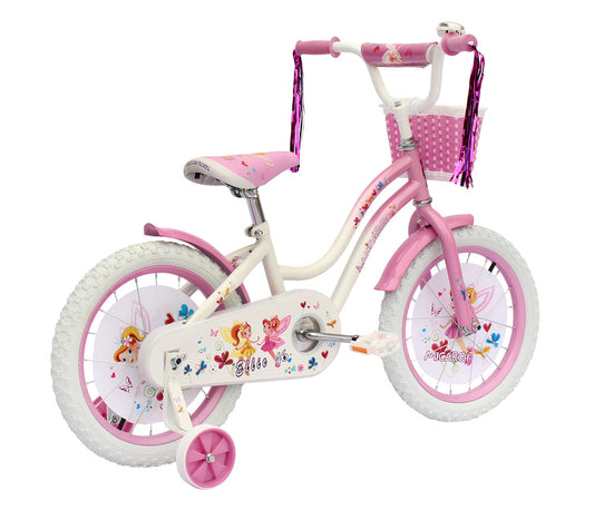 Micargi Girl's 16" Ellie Cruiser Steel Frame Bicycle