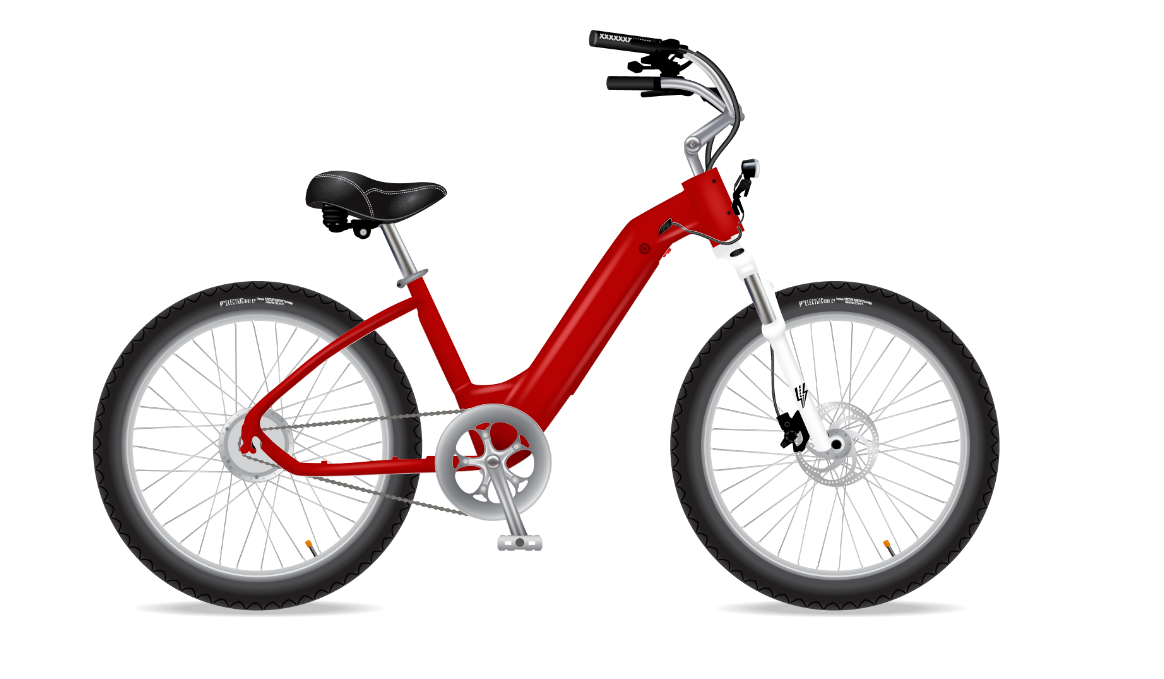 EBC Model R Hybrid Electric Bike 1Sp 7Sp