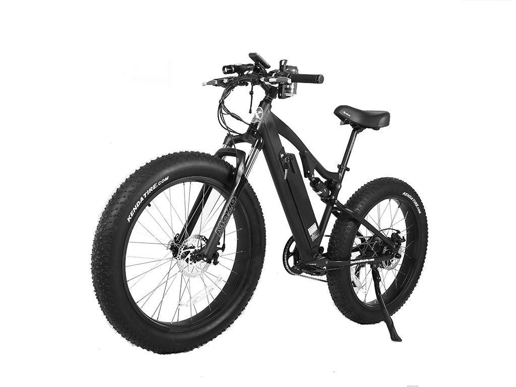 Rocky Road Electric Fat Tire Mountain Aluminum Bicycle 48 Volt Lithium Powered X-Treme