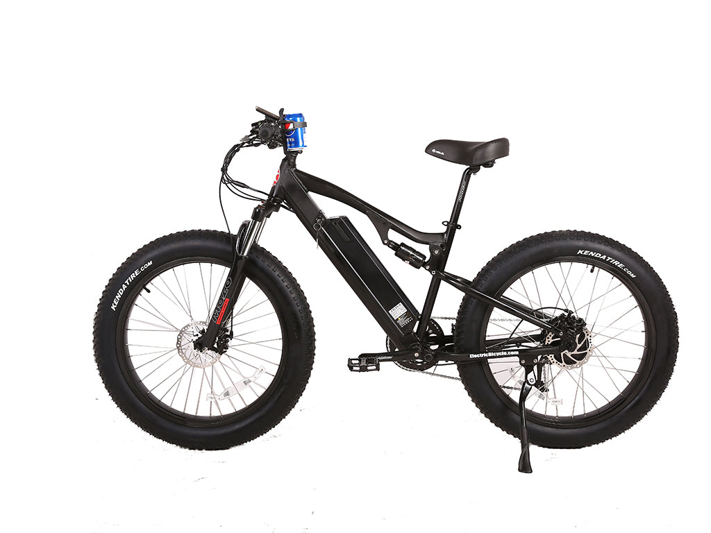 Rocky Road Electric Fat Tire Mountain Aluminum Bicycle 48 Volt Lithium Powered X-Treme