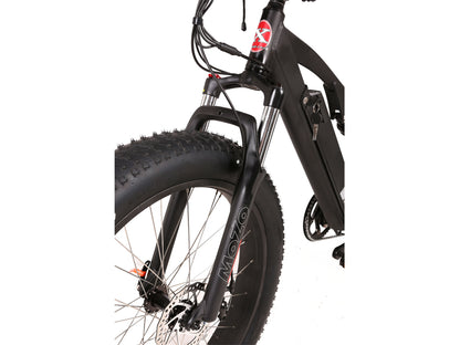 Rocky Road Electric Fat Tire Mountain Aluminum Bicycle 48 Volt Lithium Powered X-Treme