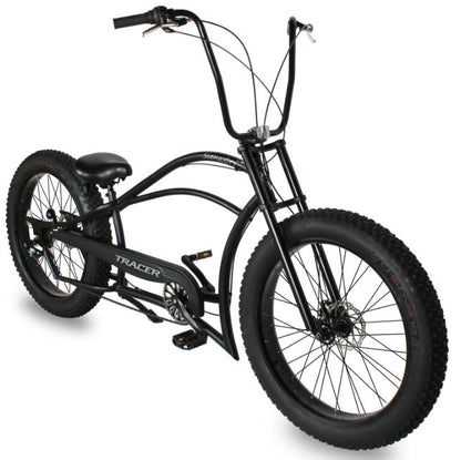 Tracer Siena GT26" Single or 7Sp FAT Tire Chopper Stretch Cruiser Bike