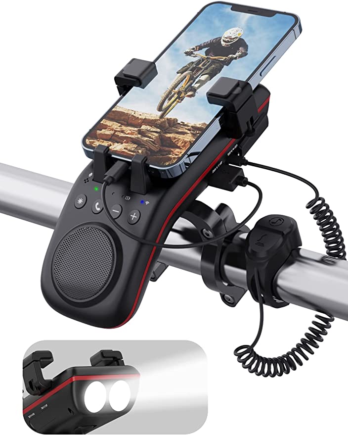 Weduda Bicycle Phone Holder  Bluetooth Speaker